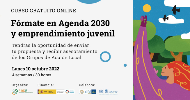 REDR impulsa el emprendimiento juvenil y la Agenda 2030 en el medio rural con el lanzamiento de un nuevo programa formativo online certificado por Naciones Unidas