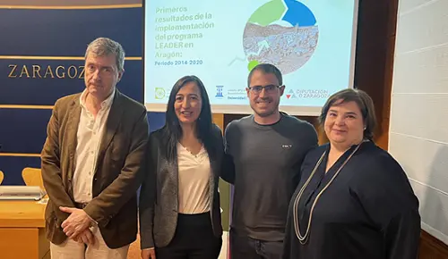 Un estudio confirma que el programa LEADER es “clave” para Aragón y apuesta por renovar la ilusión del territorio